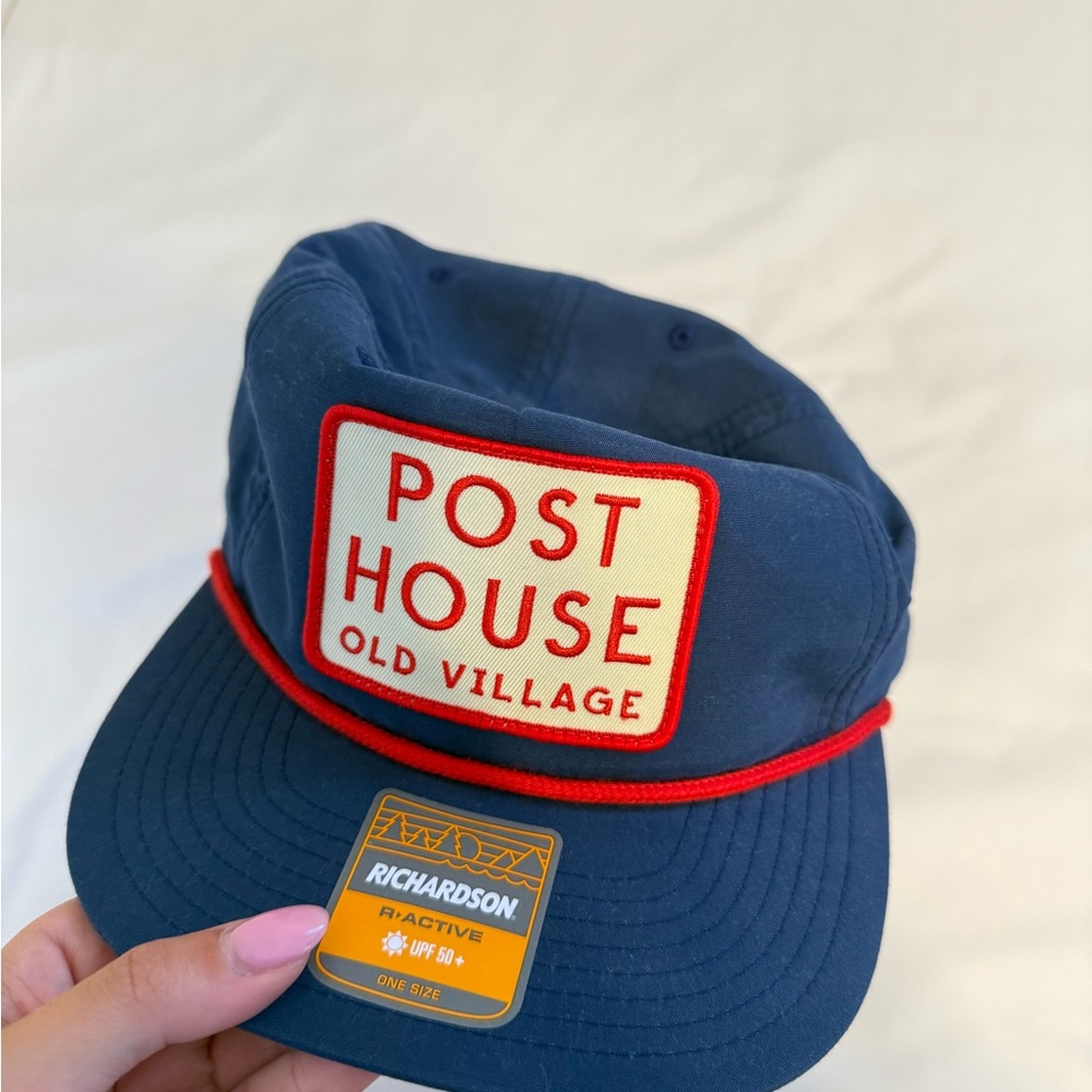 Post House Old Village Blue Cap